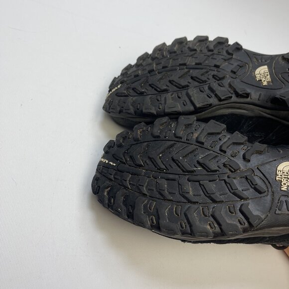 The North Face Truckee Low Hiking Shoes Black Suede Men Sz 9 US Outdoor Trekking - Picture 5 of 16